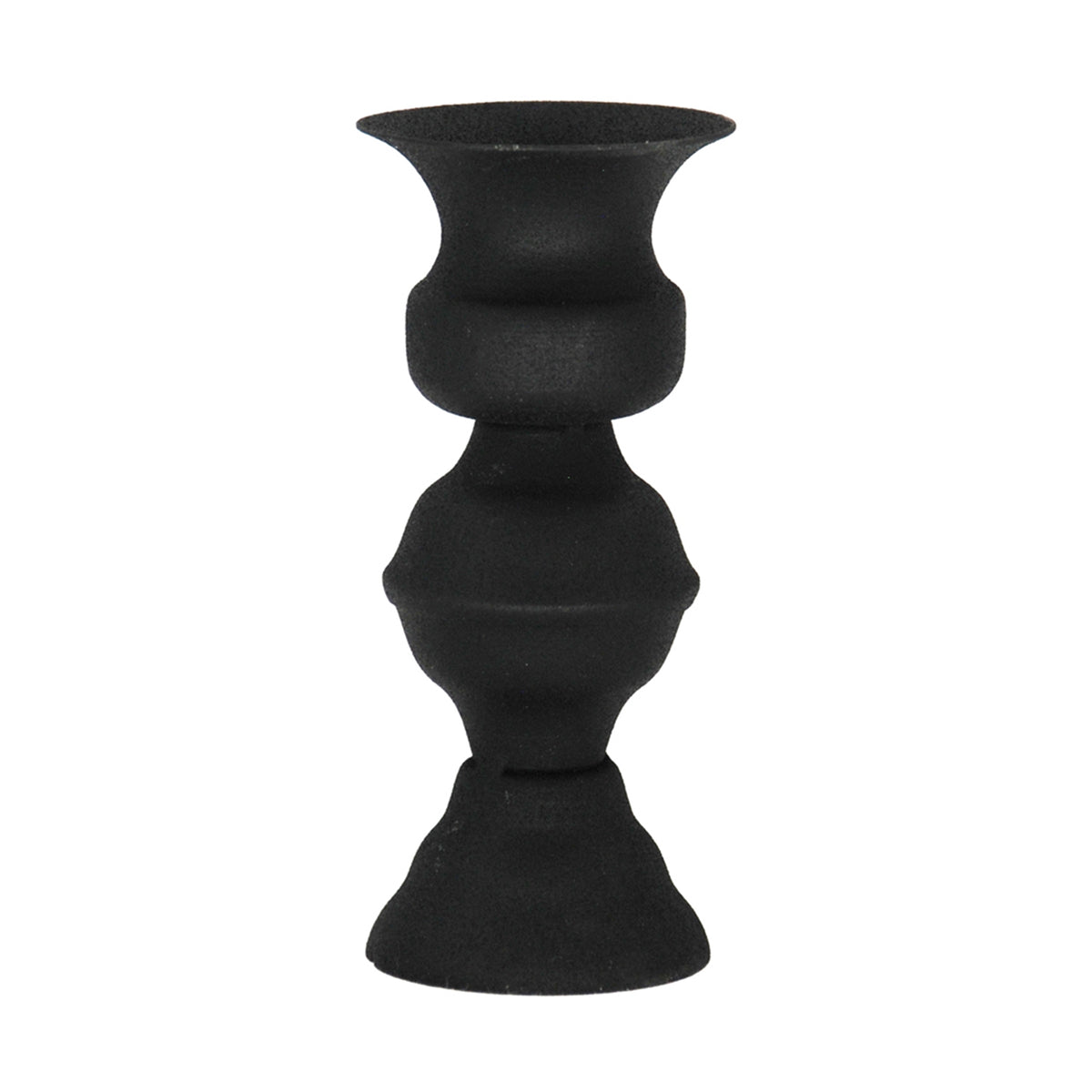 Black Metal Taper Candle Holder