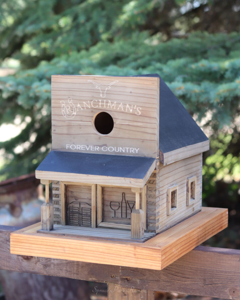 Ranchman's Forever Country Birdhouse