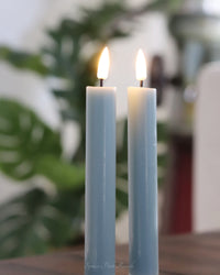 Deluxe Home Sage Green LED Candles