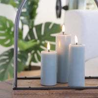 Deluxe Home Sage Green LED Candles