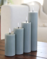 Deluxe Home Sage Green LED Candles