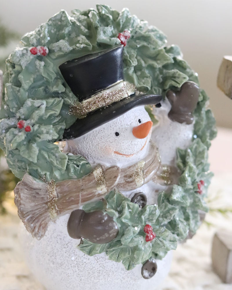 Snowman Joy Tabletop Decor