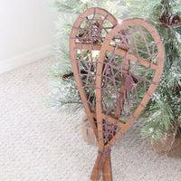 Decorative Wood Snowshoes
