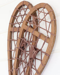 Decorative Wood Snowshoes