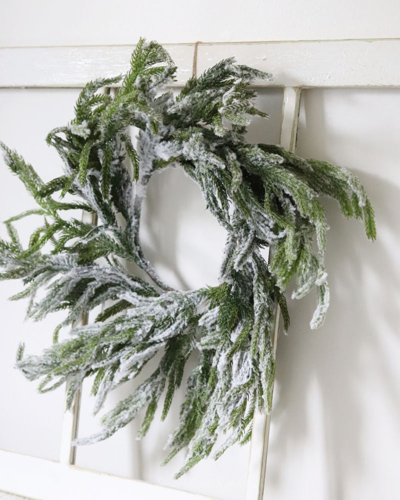 Snowy Norfolk Pine Collection Real Touch