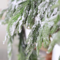 Snowy Norfolk Pine Collection Real Touch