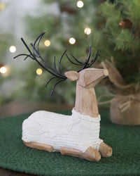 Winter Resin Sweater Deer