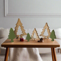 Nesting Wood Tree Decor