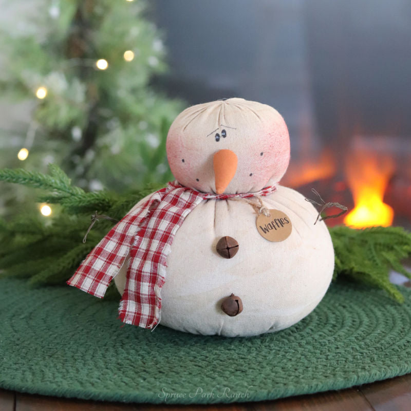 Waffles the Snowman