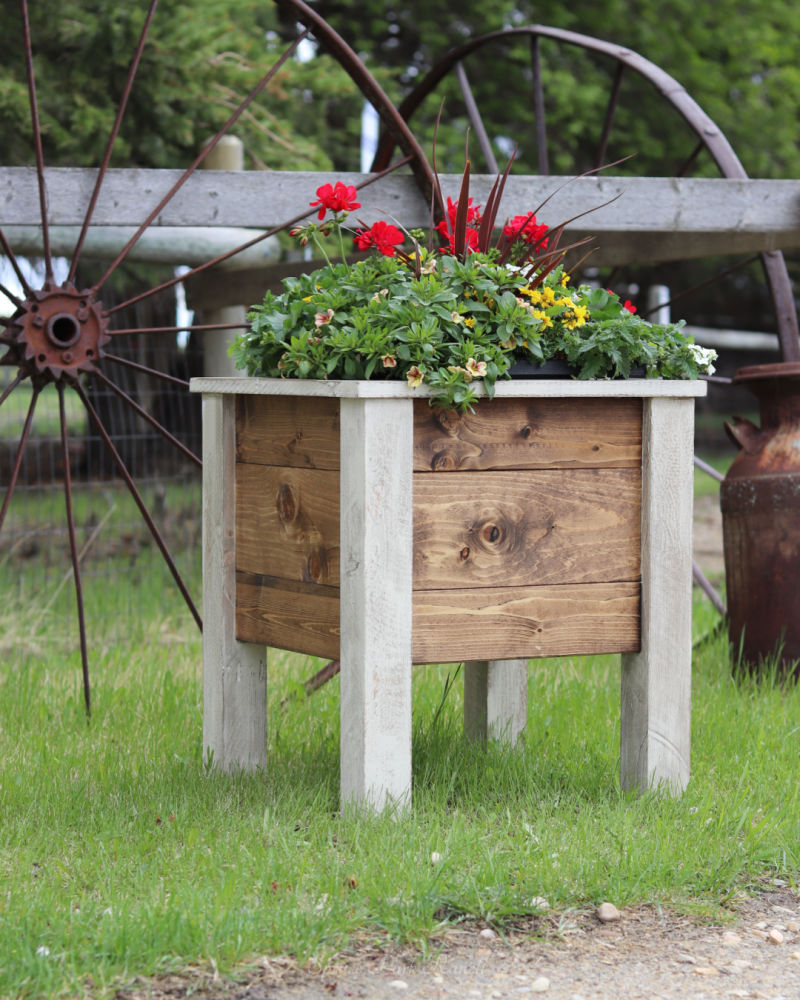 Wood Planter Box Large