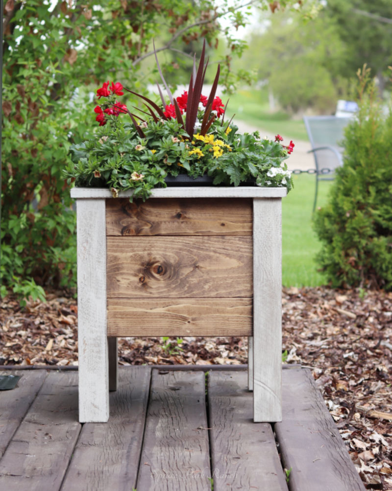 Wood Planter Box Large