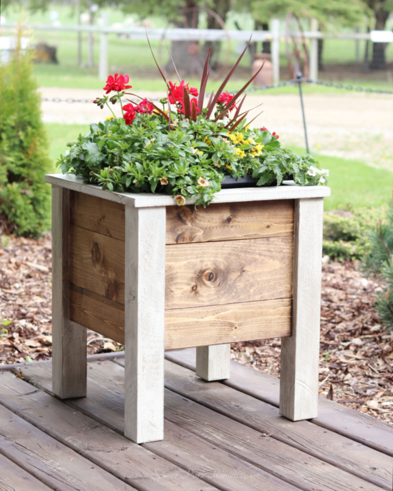 Wood Planter Box Large