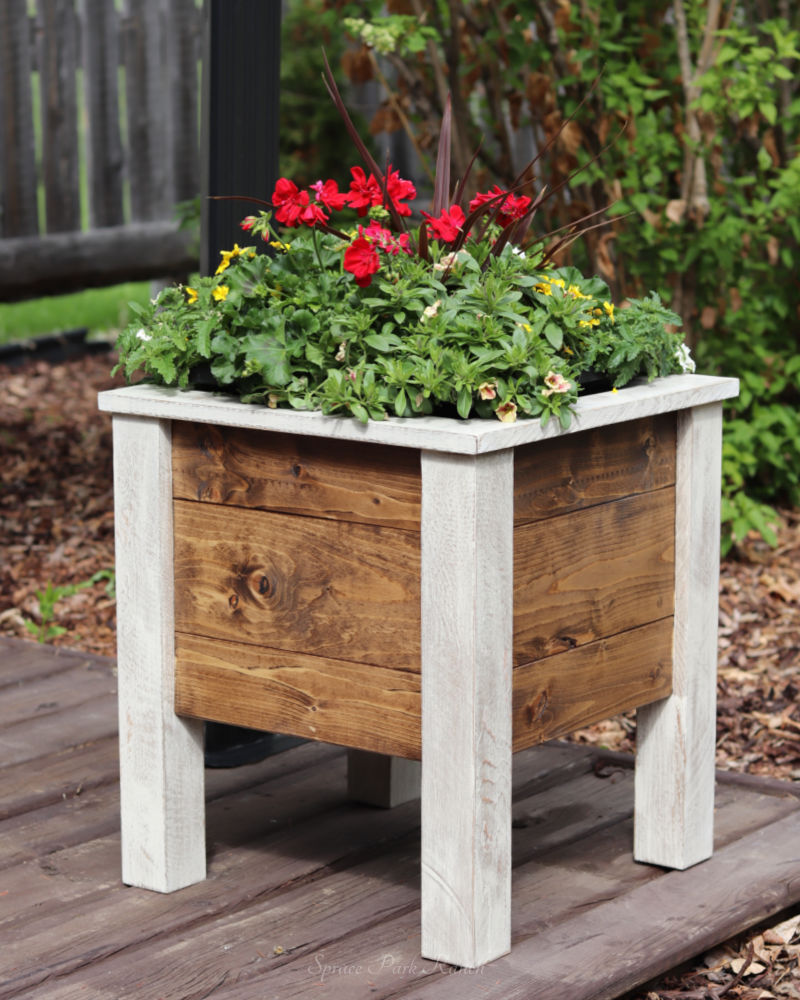 Wood Planter Box Large