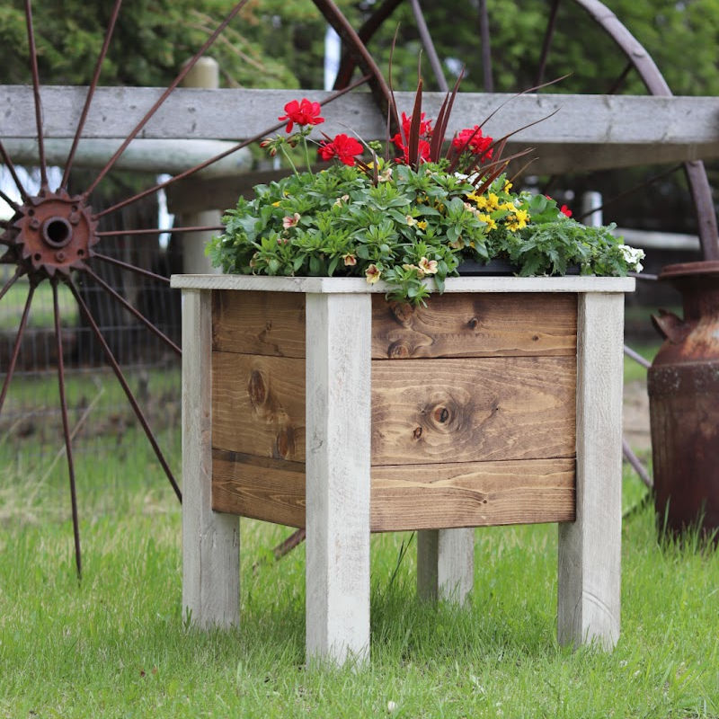 Wood Planter Box Large