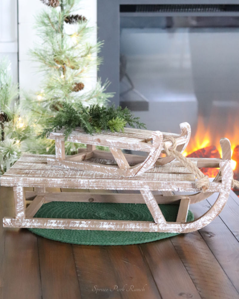 Simple Rustic Sled