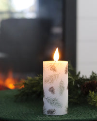 Woodland Pines LED Votive Candle