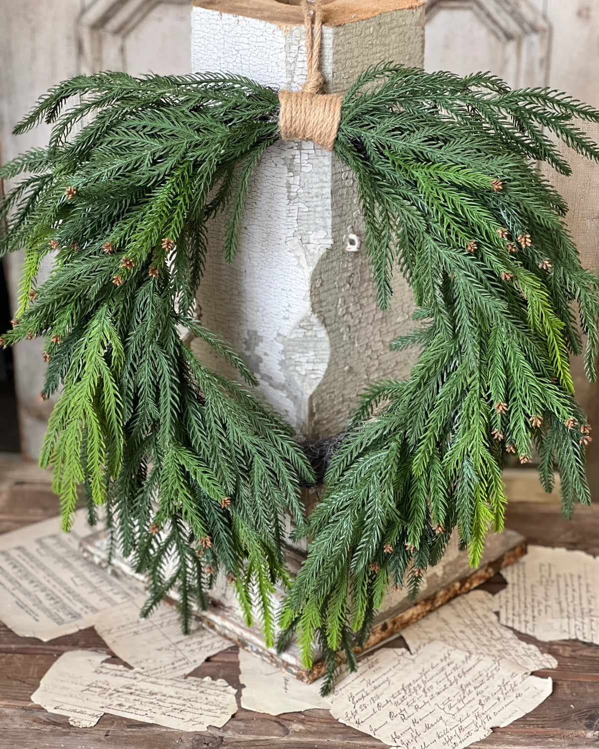 Norfolk Cascade Greenery Collection Soft Touch