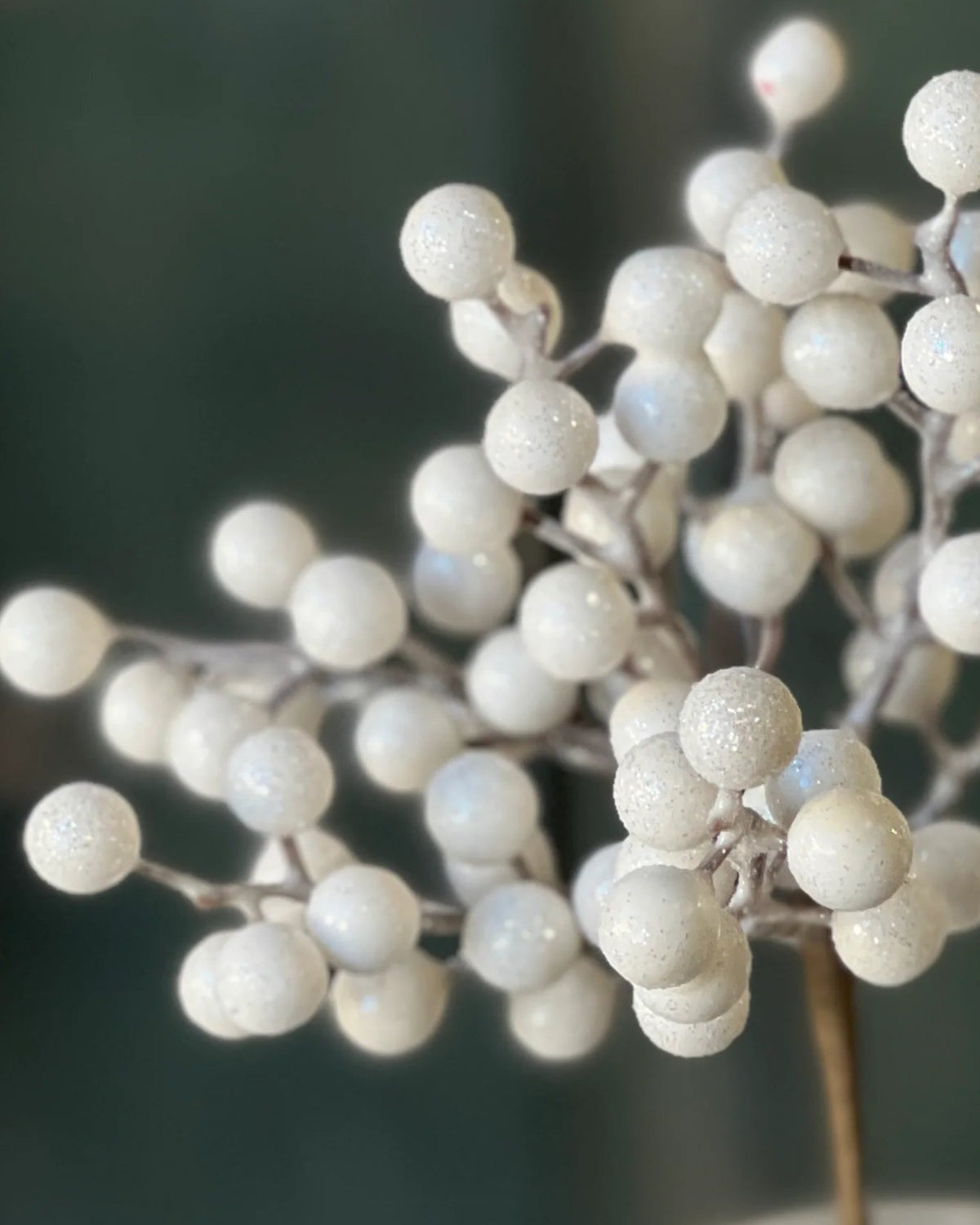 Icy Snowdrop Berry Pick 12"L