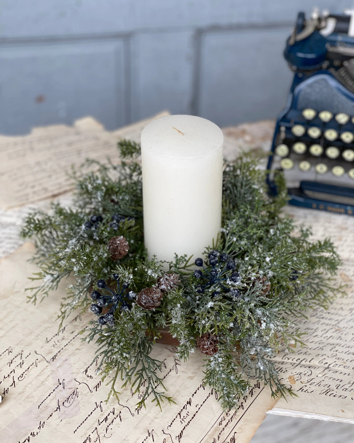 Wintry Mix Blue Collection