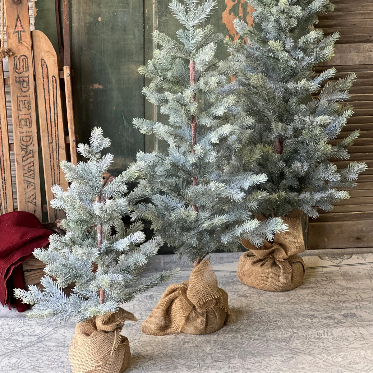 Frosted Finland Pine Tree