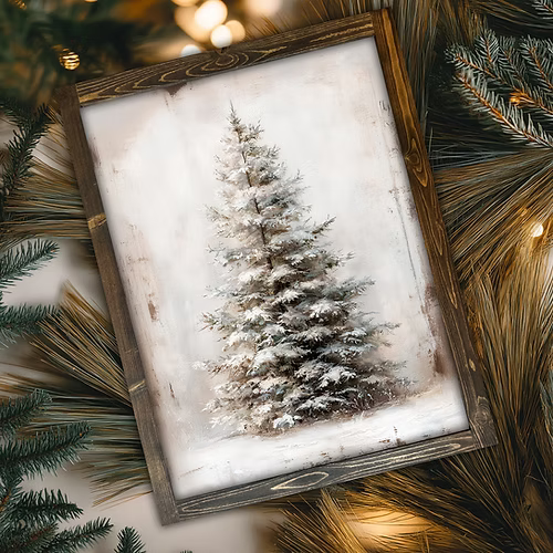 Silent Pine Canvas Print