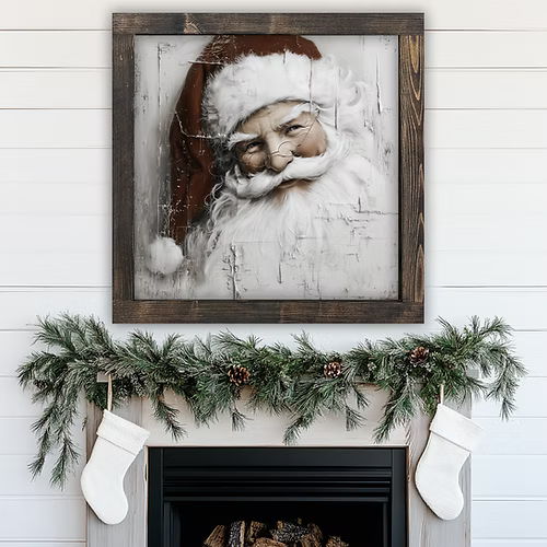 Timeless Claus Canvas Print