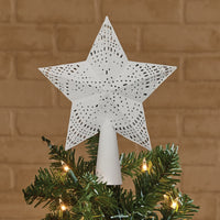 Tree Topper White Star