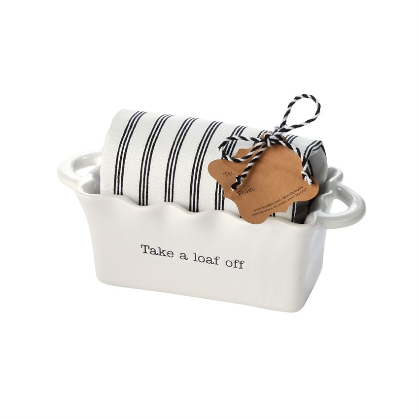 Mini Loaf Pan with Towel