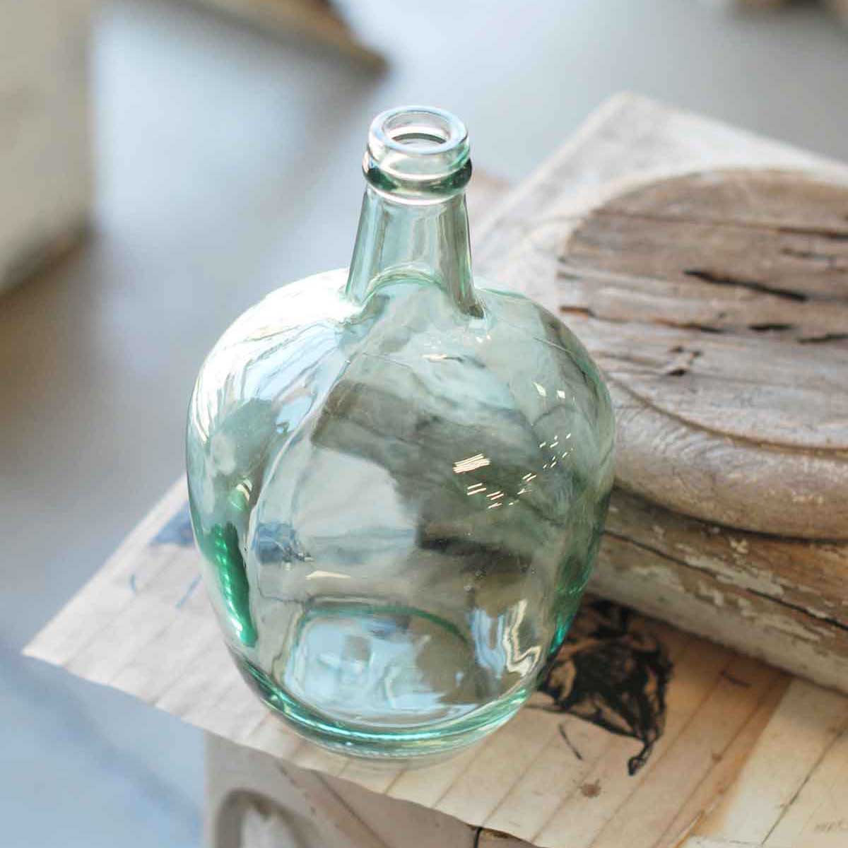 Blue Blush Bottle Vase