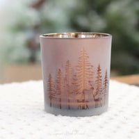 Bronze Woodland Tealight Candle Holder