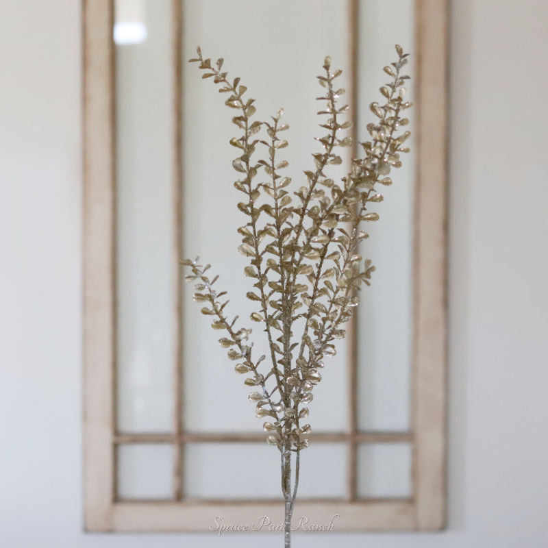 Champagne Glitter Stem