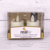 RealLite Flameless Tealight Candle (Set of 2)