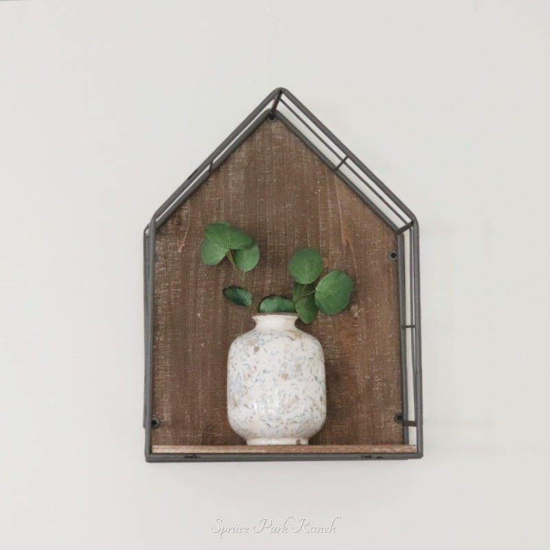 House Frame Wall Shelf