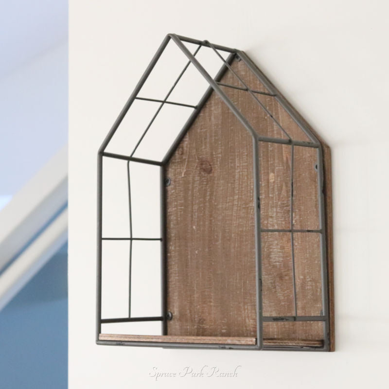 House Frame Wall Shelf