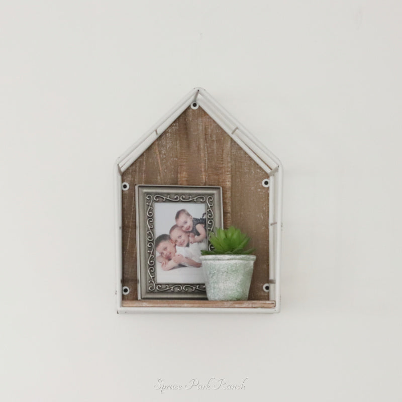 House Frame Wall Shelf