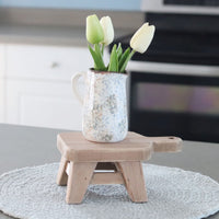 Wood Paddle Riser Natural