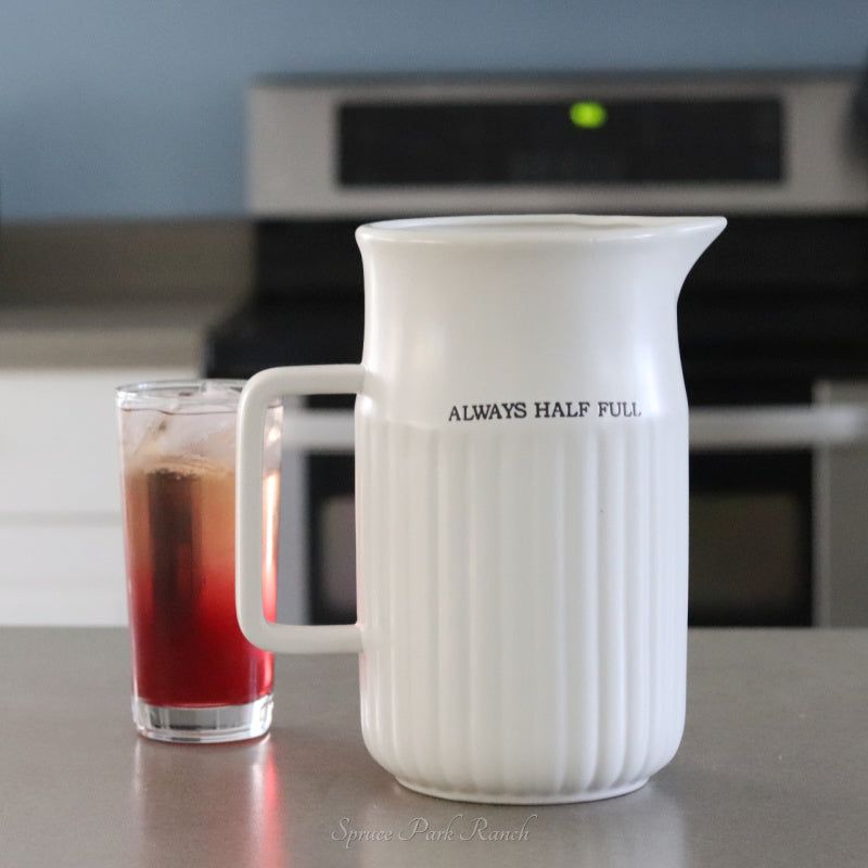 Stoneware Pitcher Large