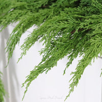 Whispy Cedar Greenery Collection Real Touch