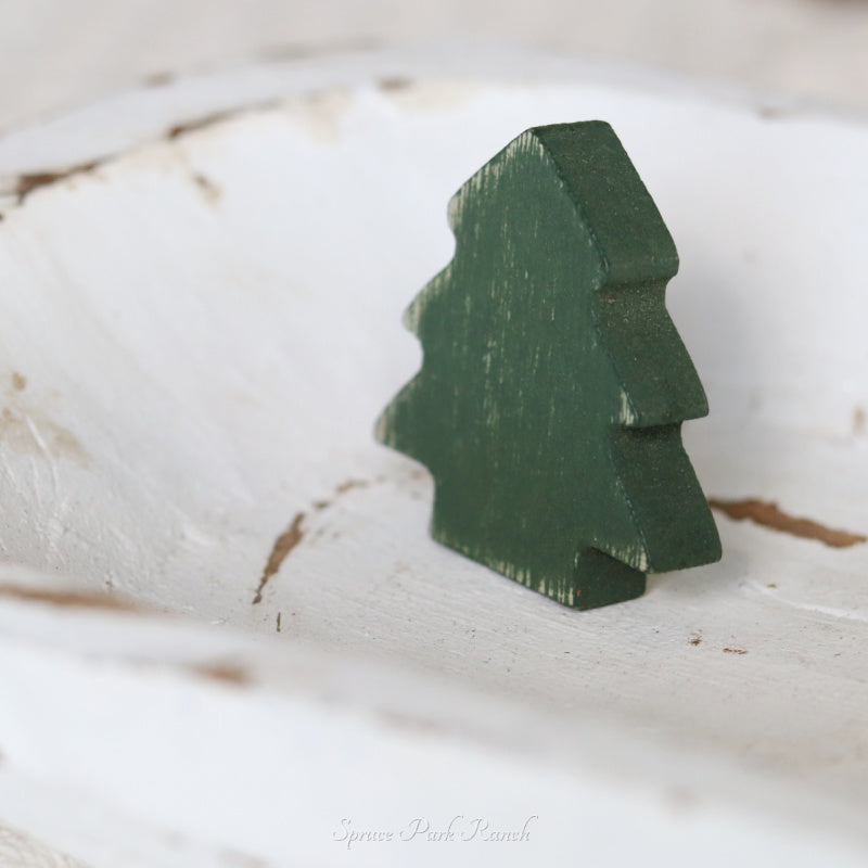 Mini Wood Tree Shapes