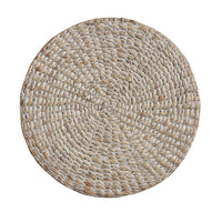 Braided Hyacinth Placemat White