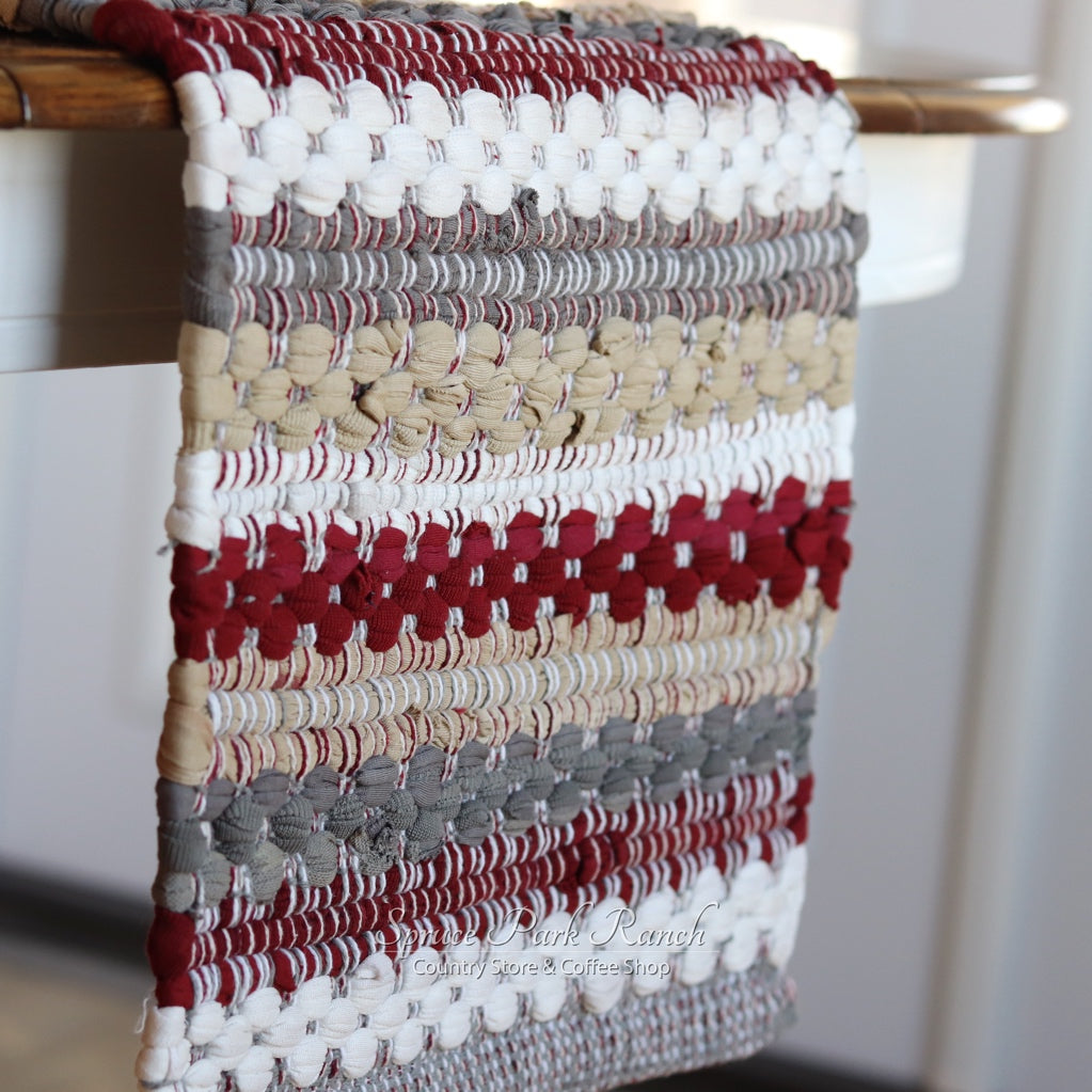 Farmhouse Holiday Chindi Linen Collection