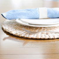 Braided Hyacinth Placemat White