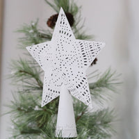 Tree Topper White Star