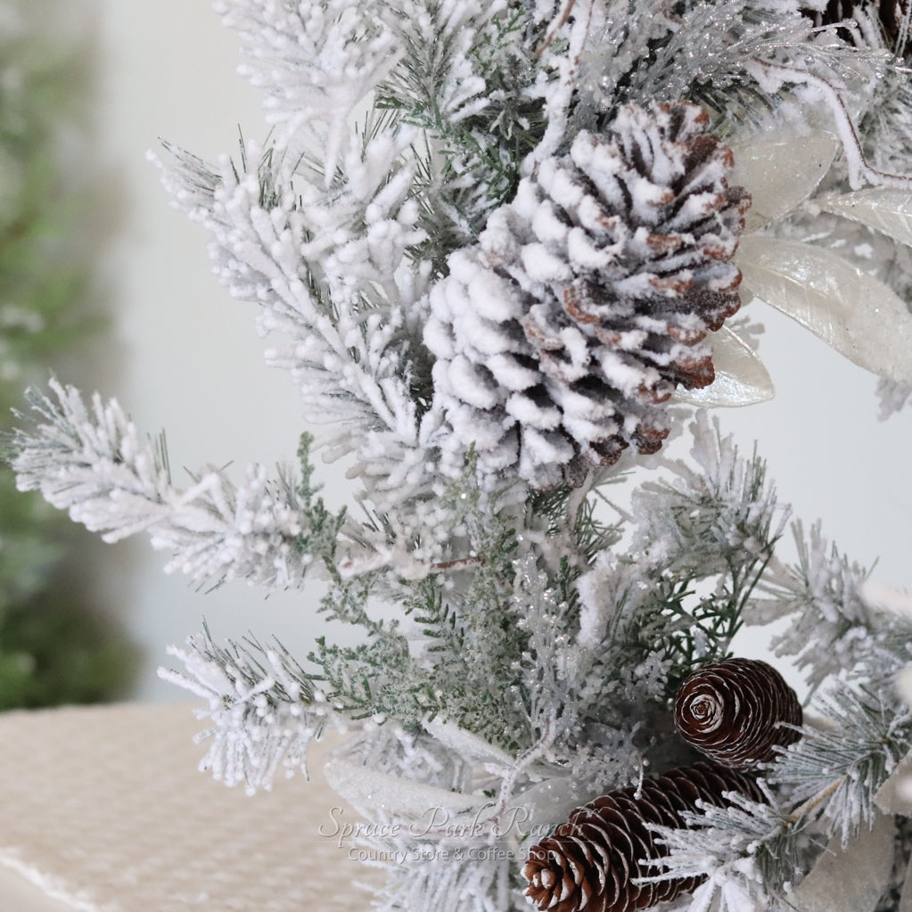 Snowdrift Split Pine Greenery Collection