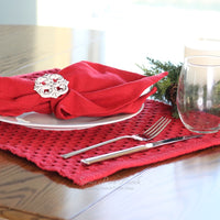 Chadwick Red Textile Collection