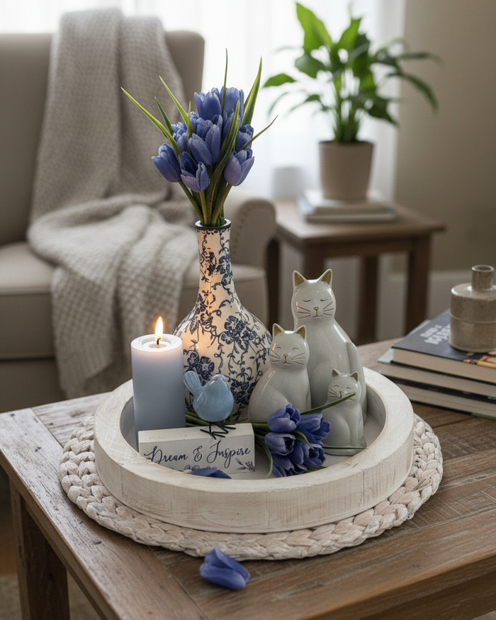 Purfect Blue Tray Inspo