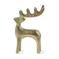Gold Reindeer Silhouette Figurine