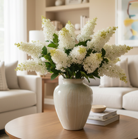 White Lilac Stem 32"