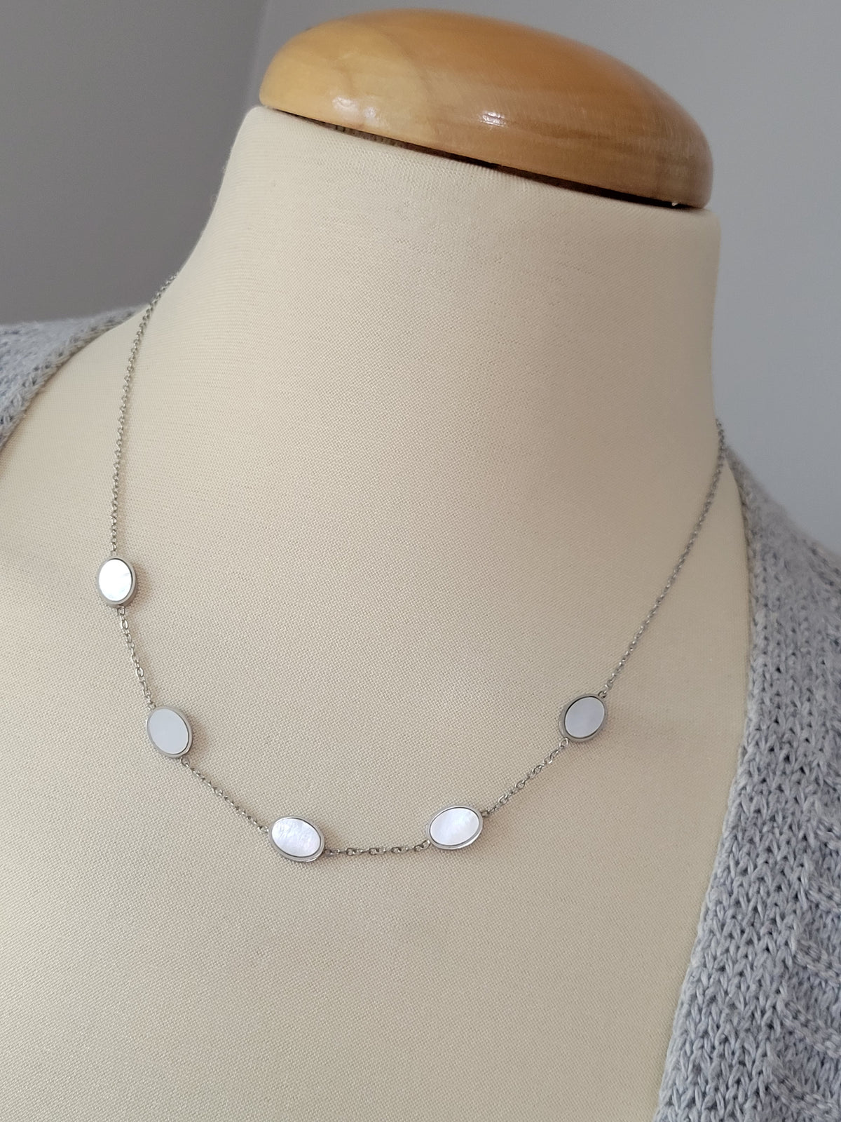 Oval Shell Necklace
