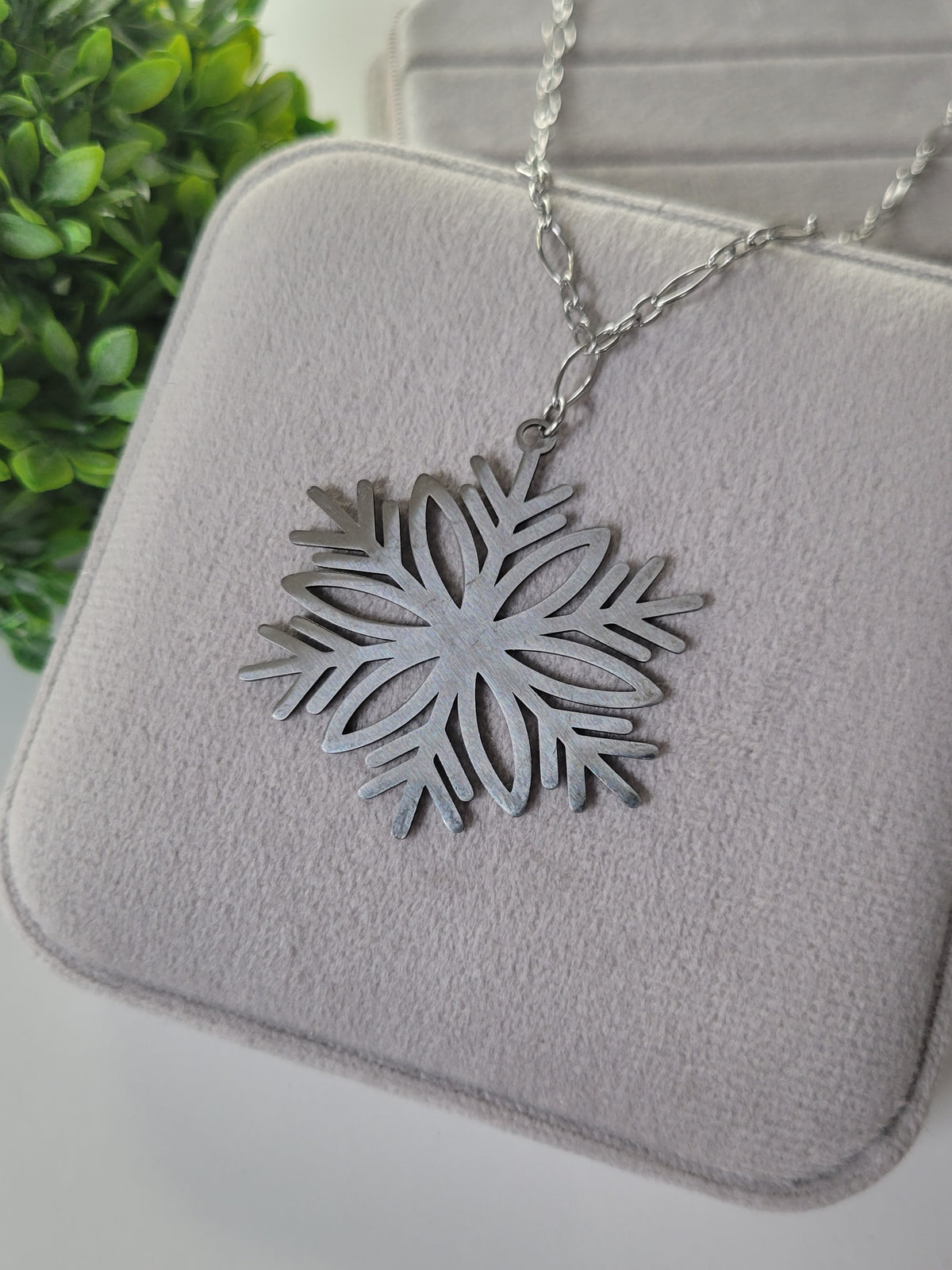 Whitley Snowflake Necklace